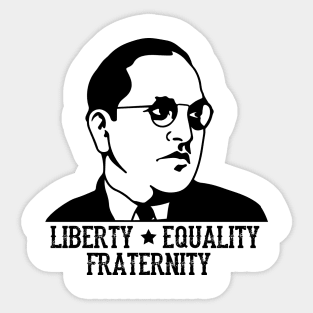 Ambedkar Jayanthi Liberty equality fraternity Sticker